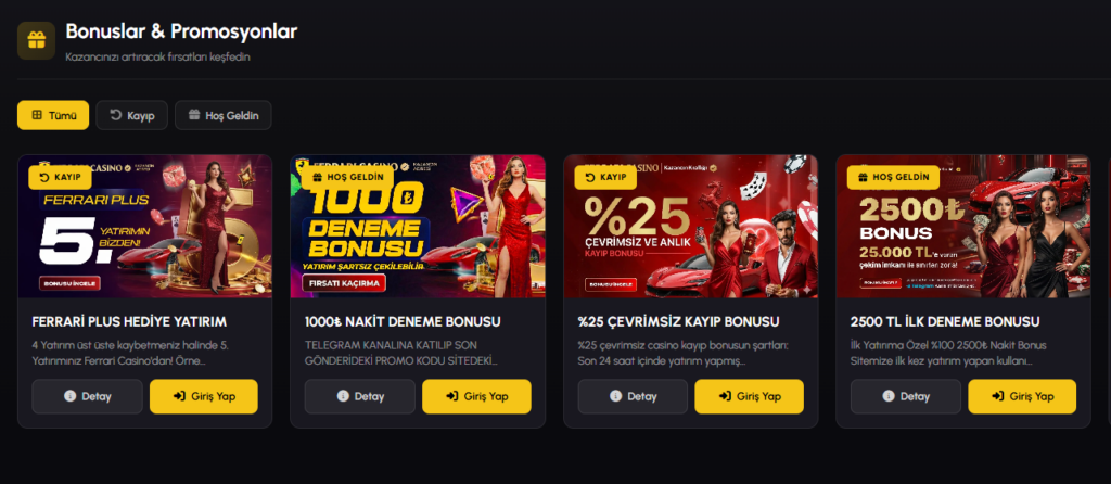 Ferraricasino Bonus