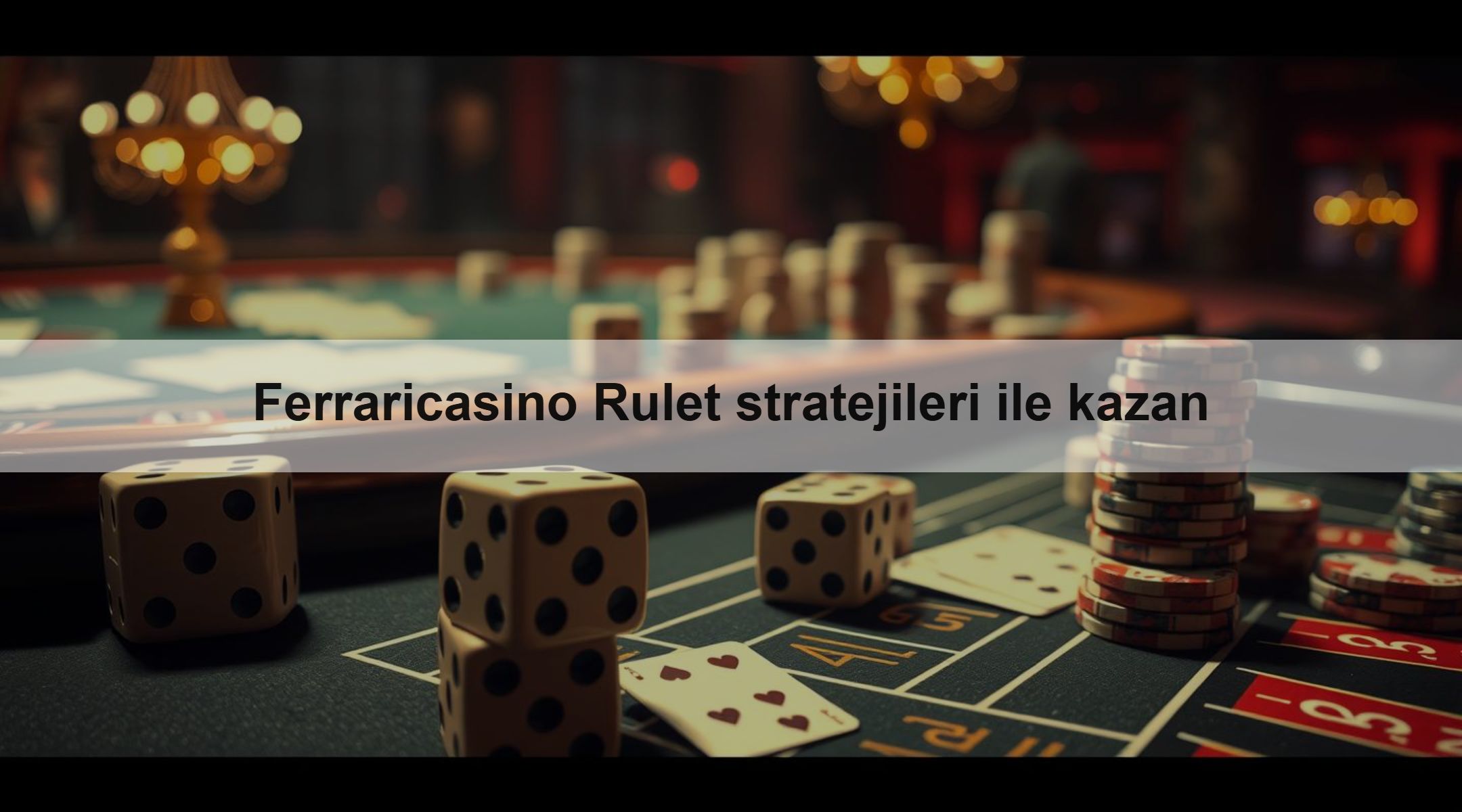 Ferraricasino Rulet stratejileri ile kazan